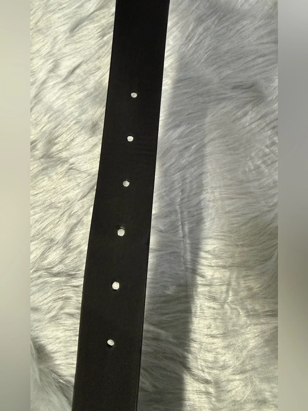 ✨ NWOT Old Navy Classic Black Faux-Leather Gold Buckle Belt ✨ Size 2X-3X